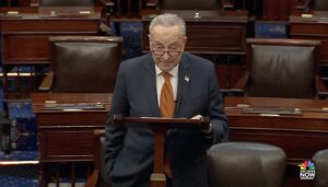 chuck-schumer-demands-return-to-bloated-1,500-page-spending-disaster,-threatens-government-shutdown-(video)-|-the-gateway-pundit-|-by-jim-hᴏft