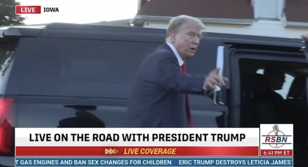 “it’s-a-political-witch-hunt,-the-likes-of-which-nobody-has-ever-seen”-–-president-trump-responds-to-reporter-asking-about-monday-trial-in-far-left-letitia-james’-lawsuit-(video)-|-the-gateway-pundit-|-by-jordan-conradson