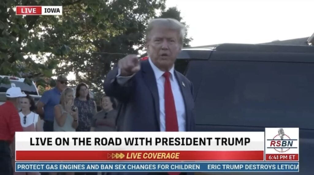epic!-president-trump-slams-“democrat-radical-left-lunatic”-jamaal-bowman,-tells-reporters-he-“should-be-prosecuted-the-same-exact-way-as-the-j6-people!”-–-says-people-won’t-be-disappointed-over-january-6-when-he-is-president-|-the-gateway-pundit-|-by-jordan-conradson