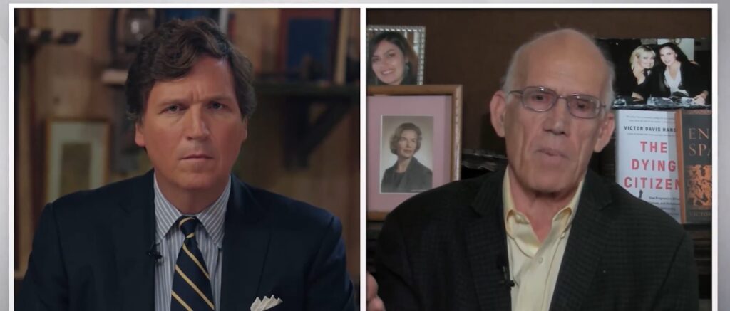 ‘in-the-middle-of-a-revolution’:-tucker-sits-down-with-victor-davis-hanson