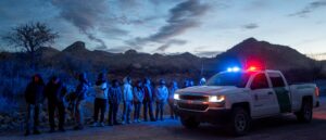 fact-check:-video-showing-migrants-breaking-through-police-line-is-from-2023