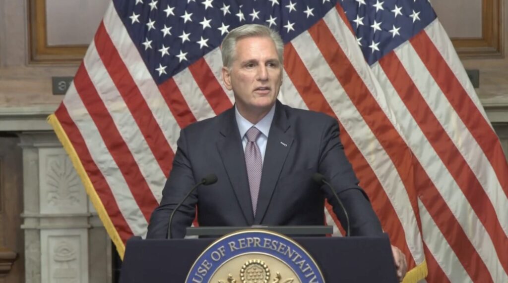 watch-live:-kevin-mccarthy-addresses-media-after-speaker-ouster:-‘i-will-not-run-for-speaker-again’-–-house-gop-schedules-new-speaker-election-for-next-wednesday-|-the-gateway-pundit-|-by-cullen-linebarger