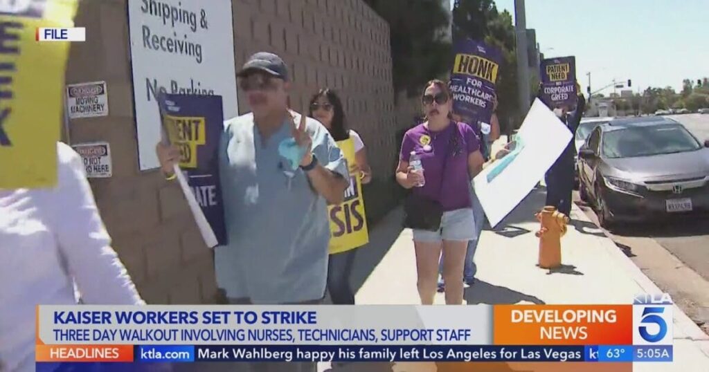 developing:-75,000-healthcare-workers-go-on-strike-–-largest-healthcare-strike-in-us-history-|-the-gateway-pundit-|-by-cristina-laila