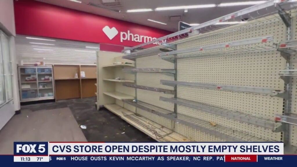 our-nation’s-capital:-cvs-drug-store-twenty-blocks-from-white-house-has-bare-shelves-from-child-shoplifting-mobs-who-routinely-loot-store-before-and-after-school-(video)-|-the-gateway-pundit-|-by-kristinn-taylor