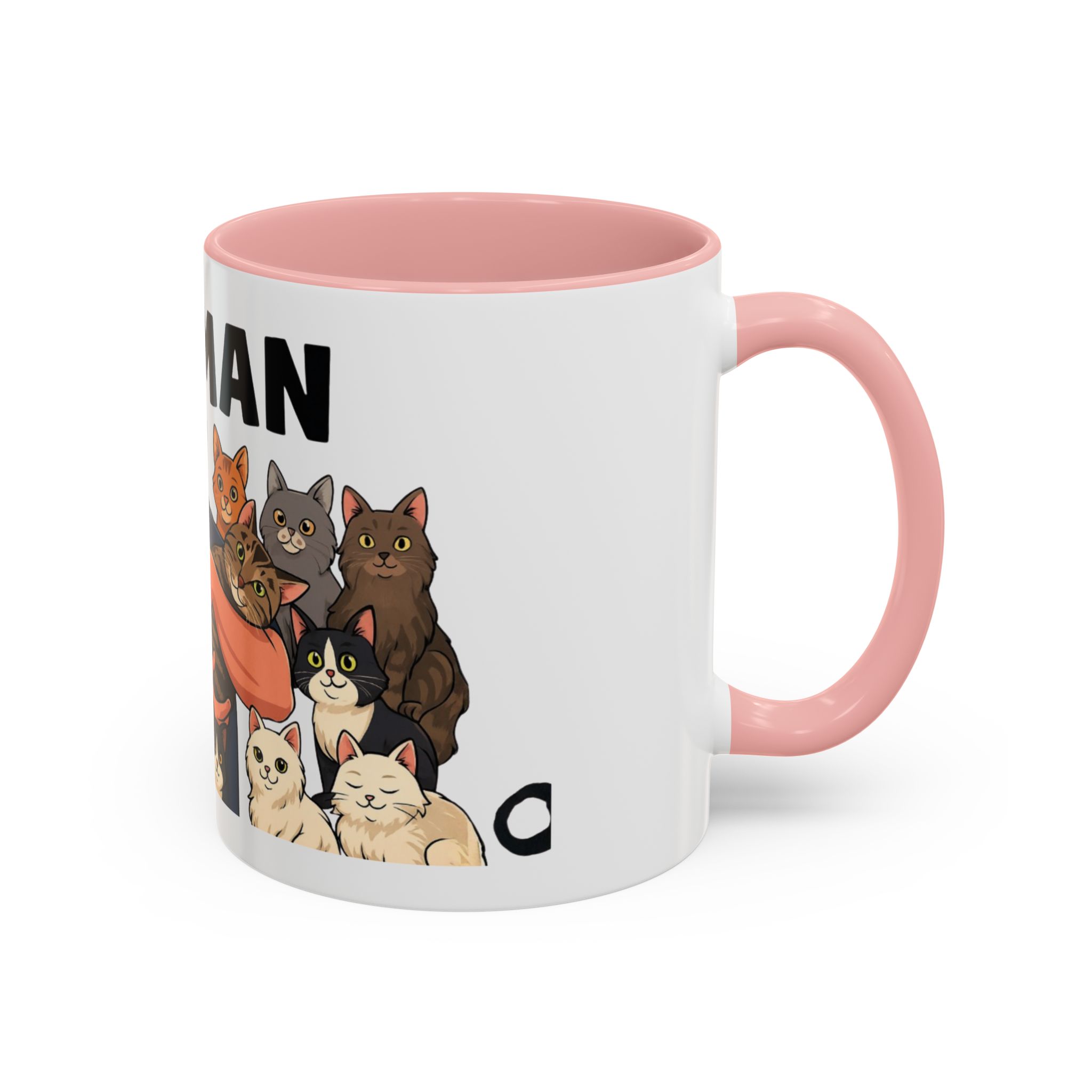 Cat Man Coffee Mug — Funny Cat Lover Accent Mug (11/15oz) - Image 35