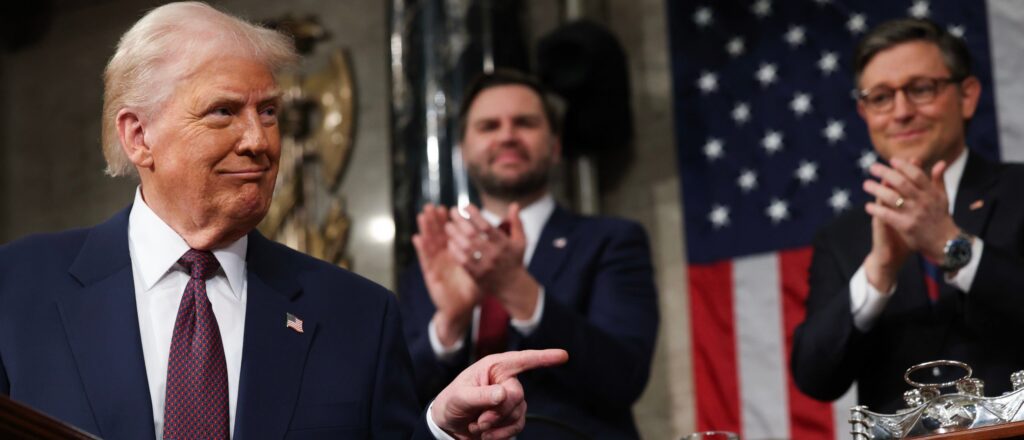 trump-overpowers-democrat-protests-with-verbal-highlight-reel-of-first-six-weeks-in-office