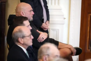 fetterman-bemoans-democratic-protest-during-trump-speech-–-washington-examiner