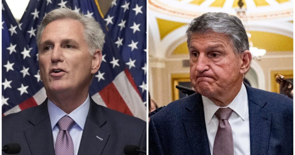 manchin-defends-mccarthy-after-‘personal’-ouster:-‘i’d-have-been-voting-for-kevin-mccarthy’