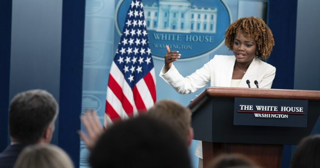 who-let-the-dogs-out?-biden-spokeswoman-‘not-nervous-at-all’-around-german-shepherd