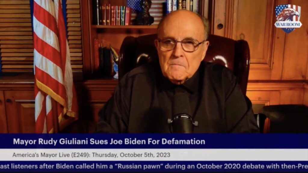 rudy-giuliani-files-defamation-lawsuit-against-joe-biden-|-the-gateway-pundit-|-by-jim-hᴏft