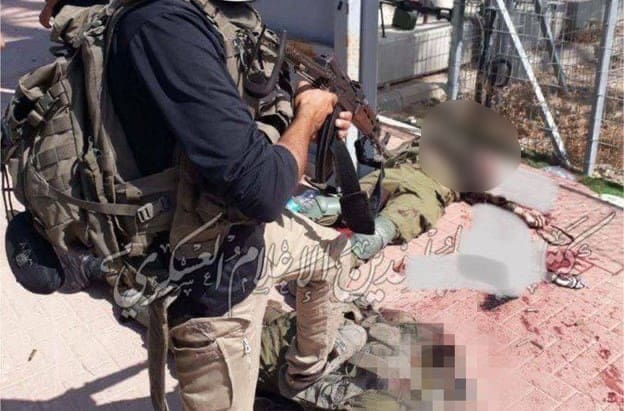 sickening:-hamas-savages-chop-off-the-heads-of-israeli-soldiers-(video)-|-the-gateway-pundit-|-by-cullen-linebarger