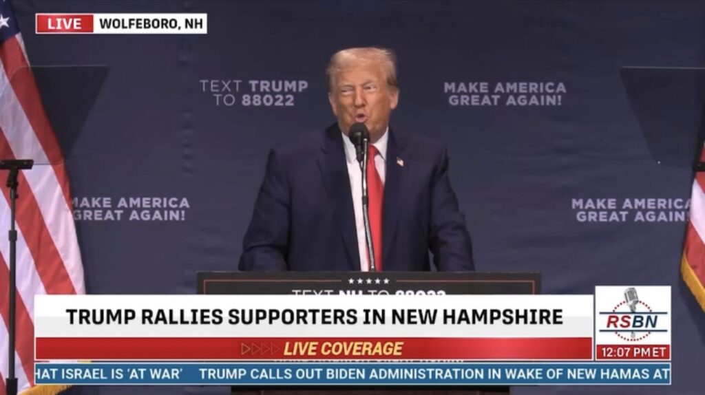boom!-president-trump:-“frankly-his-boss,-barack-hussein-obama–i-think-it’s-his-boss!”-–-trump-tells-new-hampshire-crowd-that-obama-is-controlling-biden-(video)-|-the-gateway-pundit-|-by-jordan-conradson