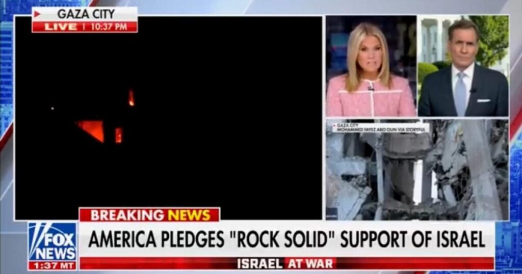 kirby-stuns-fox-news-host-as-he-says-biden-believes-climate-change-bigger-threat-than-nuclear-war-after-iran-proxy-army-hamas-forces-war-on-israel-(video)-|-the-gateway-pundit-|-by-cristina-laila