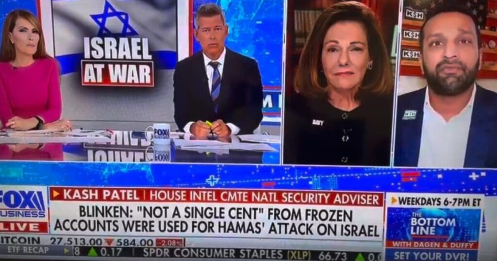 kash-patel-calls-out-tony-blinken-for-openly-lying-to-the-american-public-about-the-$6-billion-biden-sent-to-iran-(video)-|-the-gateway-pundit-|-by-jim-hoft