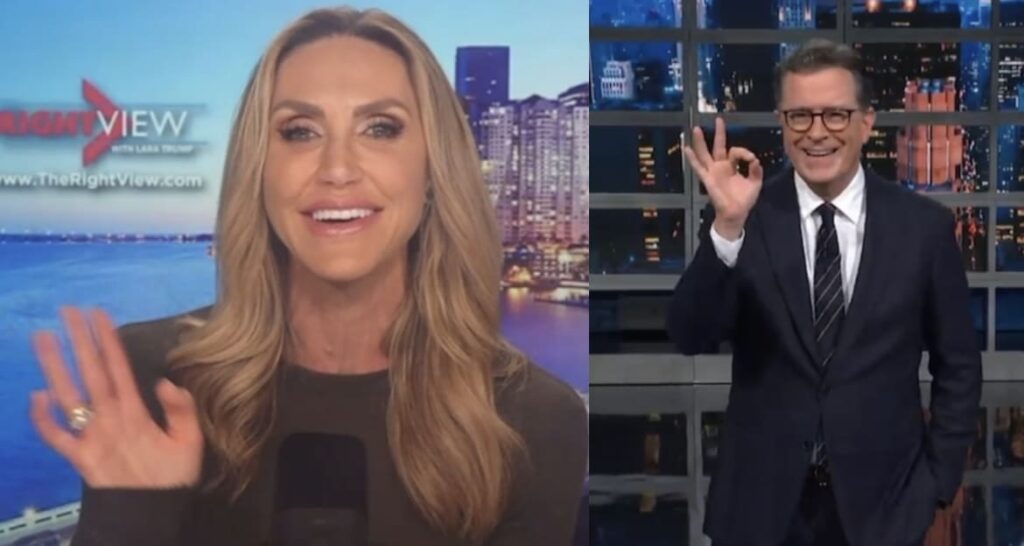 exclusive:-“i-am-happy-to-come-on-his-show-and-perform-live”-–-lara-trump-responds-to-stephen-colbert’s-nasty-rant-and-lies-about-auto-tune,-leftist-trolls-manipulate-hit-song-to-make-her-sound-off-key-(video)-|-the-gateway-pundit-|-by-jordan-conradson