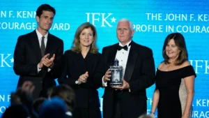 former-vice-president-mike-pence-given-the-‘profile-in-courage’-award-–-washington-examiner