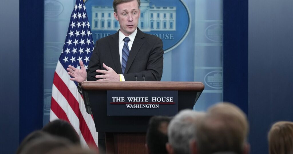 watch-live:-national-security-adviser-jake-sullivan-speaks-during-white-house-press-briefing