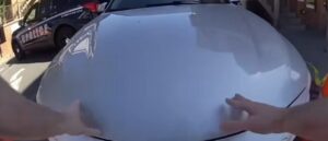 ‘stop-your-car!’:-cheerleader-removes-barrier,-plows-into-cop-on-way-to-work,-video-shows