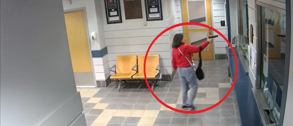 video-shows-ex-state-worker’s-meltdown,-shots-fired-at-police-station