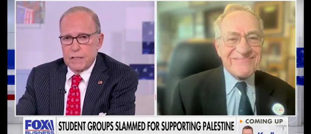 ‘too-little,-too-late’:-dershowitz-rips-harvard-president’s-response-to-student-orgs-blaming-israel-for-hamas-attack