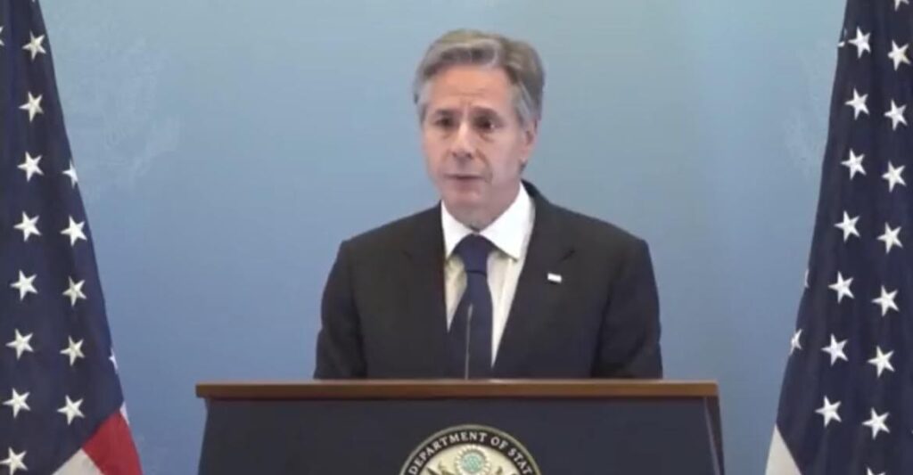 secretary-of-state-antony-blinken-blames-trump-for-biden’s-$6-billion-gift-to-iran-(video)-|-the-gateway-pundit-|-by-cristina-laila