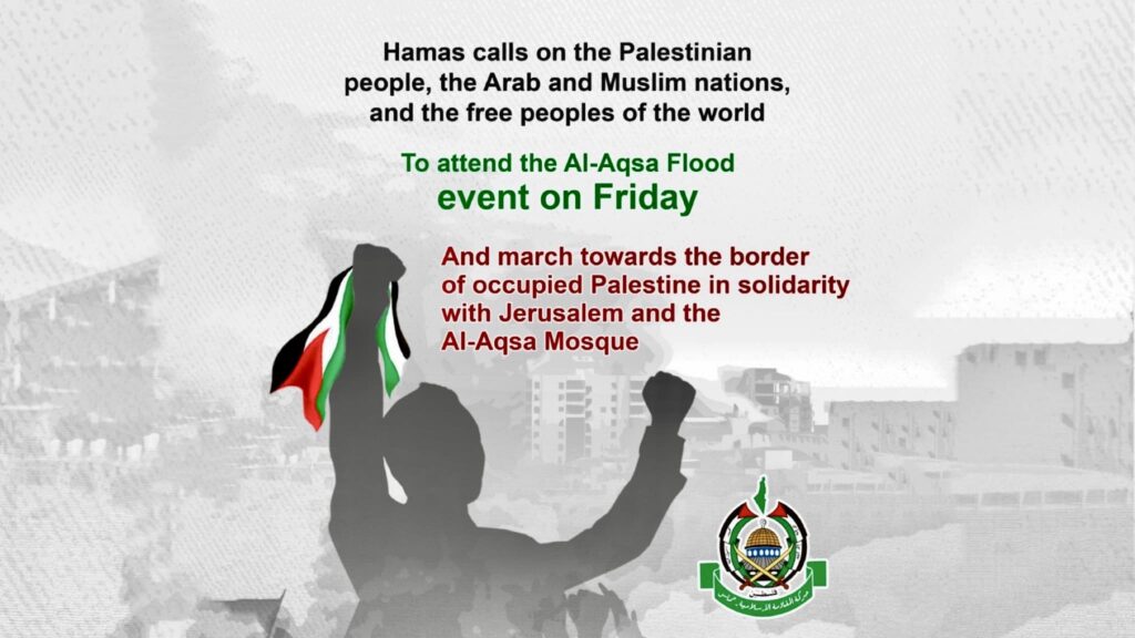icymi:-hamas-calls-on-palestinian-people,-arab-and-muslim-nations-to-invade-israel-on-friday-and-confront-israeli-soldiers-for-‘al-aqsa-flood-operation’-|-the-gateway-pundit-|-by-jim-hᴏft