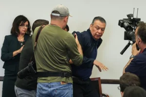 watch-live:-senator-padilla-speaks-after-being-forcibly-removed-from-noem-event