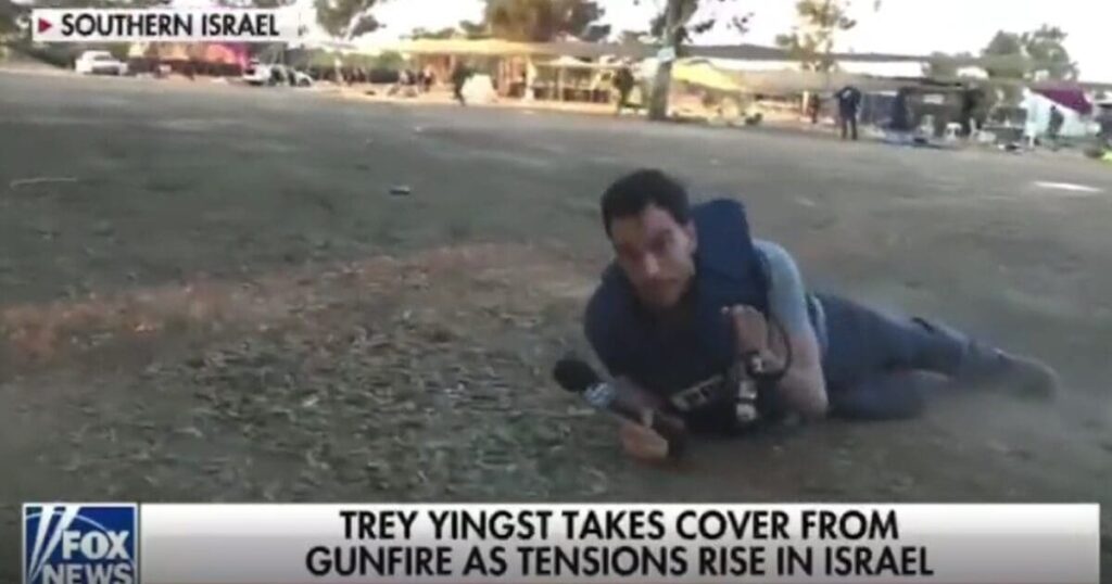 fox-news-reporter-trey-yingst-comes-under-fire-during-live-broadcast-in-southern-israel-–-video-|-the-gateway-pundit-|-by-jim-hoft