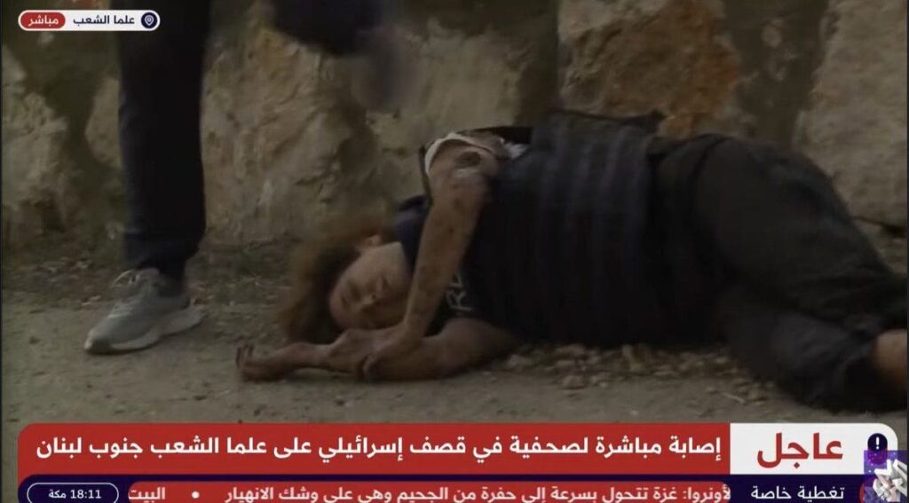 tragic:-reuters-cameraman-killed-and-others-injured-in-israeli-strike-in-southern-lebanon-(graphic-video)-|-the-gateway-pundit-|-by-jim-hᴏft