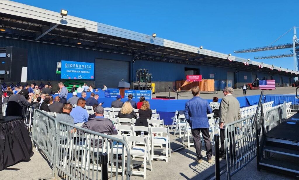 81-million-vote-recipient-joe-biden-to-speak-to-paltry-crowd-at-tioga-marine-terminal-in-philly-|-the-gateway-pundit-|-by-cristina-laila