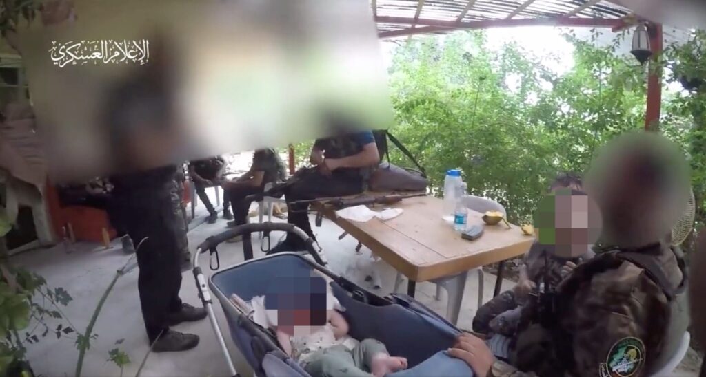 hamas-releases-propaganda-video-claiming-humane-treatment-of-children-in-southern-israel’s-holet-kibbutz-after-murdering-their-parents-|-the-gateway-pundit-|-by-jim-hᴏft