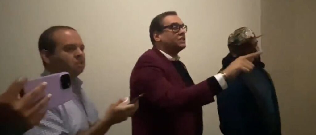 ‘he’s-an-animal’:-george-santos-gets-into-screaming-match-with-jewish-man-reportedly-critical-of-israel