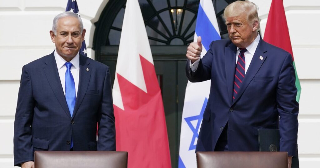 pro-trump-super-pac-underscores-former-president’s-israel-record-as-war-rages