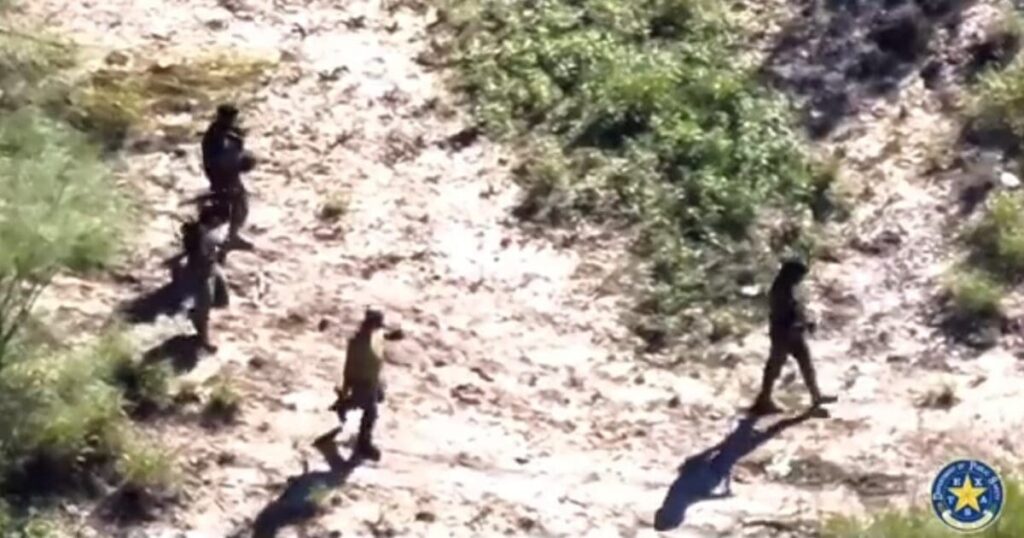 texas-dps-drone-captures-footage-of-heavily-armed-cartel-near-rio-grande-(video)-|-the-gateway-pundit-|-by-david-greyson