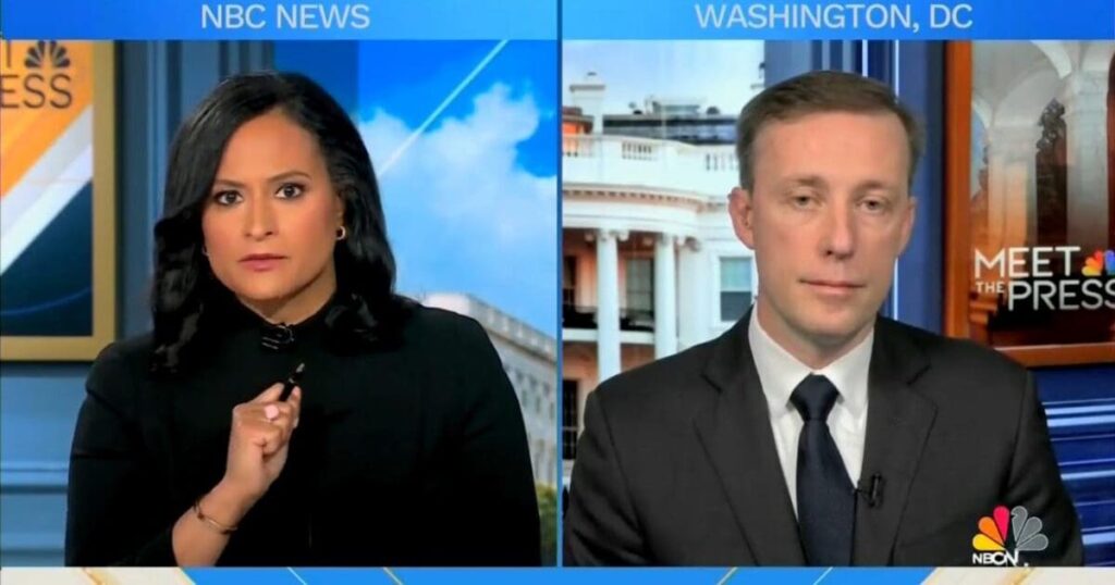 nbc’s-kristen-welker-humiliates-jake-sullivan-on-claims-middle-eastern-region-is-‘quieter-today-than-it-has-been-in-two-decades’-(video)-|-the-gateway-pundit-|-by-cristina-laila