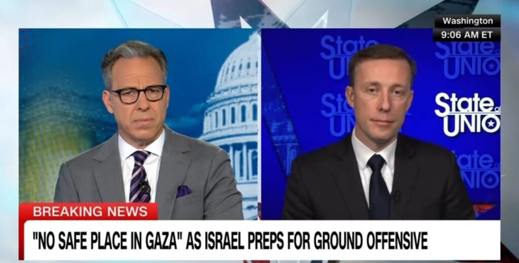 cnn’s-jake-tapper-grills-natsec-advisor-jake-sullivan:-“it-doesn’t-seem-like-saving-the-hostages-are-a-priority-right-now”-(video)-|-the-gateway-pundit-|-by-david-greyson