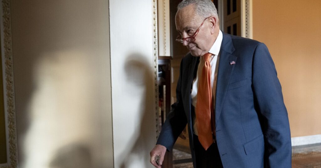 israel-war:-schumer-says-senate-must-move-on-aid-package-without-speakerless-house
