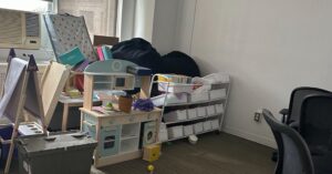 photos:-here-are-the-piles-of-used-bedding-and-children’s-play-sets-left-near-doge’s-old-offices