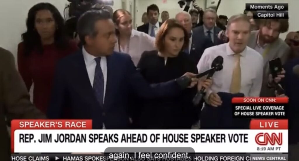 “we’ve-been-picking-up-support-every-day…-i-feel-confident”-–-jim-jordan-mobbed-by-media-before-speaker-vote,-says-he-feels-“really-good”-he-will-be-elected-today-|-the-gateway-pundit-|-by-jordan-conradson