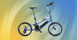 bike-friday’s-tiny,-purple,-lightweight-ebike-fits-on-the-most-crowded-bike-rack