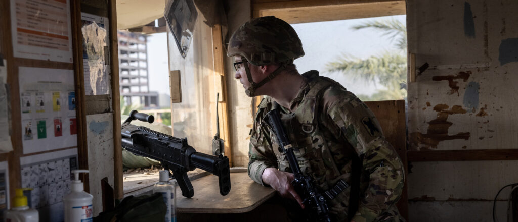 ‘fire-of-hell’:-us-forces-thwarted-drone-attack-in-iraq-amid-threats-from-iran-backed-militias