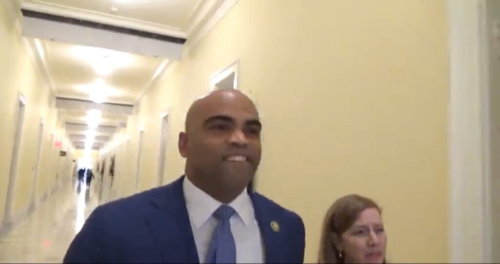 video:-radical-ted-cruz-senate-challenger-colin-allred-angrily-threatens-to-have-journalist-arrested-for-asking-tough-questions-about-his-record-including-on-hamas-and-for-lawfully-filming-him-|-the-gateway-pundit-|-by-cullen-linebarger