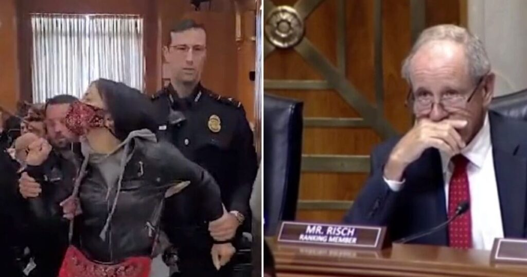 video:-pro-palestinian-leftists-interrupt-–-shut-down-senate-hearing-–-where-the-hell-is-the-fbi?-where-is-capitol-police-with-clubs-and-pepper-spray?-|-the-gateway-pundit-|-by-jim-hoft