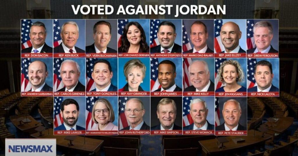 breaking:-rinos-win!-jim-jordan-withdraws-from-current-speaker’s-race-–-pledges-to-support-mccarthy-ally-patrick-mchenry-as-interim-speaker-for-‘three-months’-|-the-gateway-pundit-|-by-jim-hoft