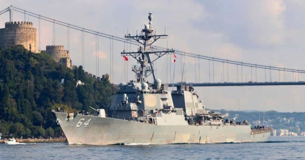 breaking:-america-attacked!-iranian-backed-houthi-militants-fire-missiles-at-us-navy-destroyer-off-coast-of-yemen-|-the-gateway-pundit-|-by-patty-mcmurray