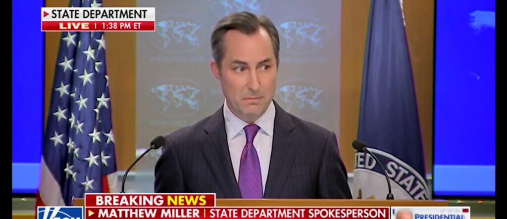 state-dept-spox-demands-israel-allow-humanitarian-aid-for-gaza,-but-admits-hamas-could-steal-it