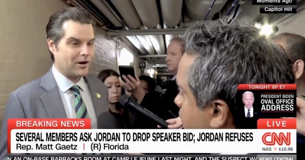 ouch!-rep.-matt-gaetz-eviscerates-leftist-media-—compares-new-acting-speaker-to-bud-light—“we’re-breaking-the-fever—the-lobbyists-and-special-interests-aren’t-in-control-anymore!”-|-the-gateway-pundit-|-by-patty-mcmurray