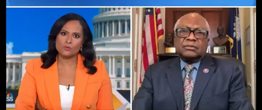 ‘i-do-not-pass-judgement’:-rep.-jim-clyburn-ducks-question-about-omar-and-tlaib’s-anti-israel-posts