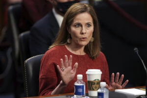 barrett-says-thinking-about-supreme-court-as-‘left-and-right’-is-wrong