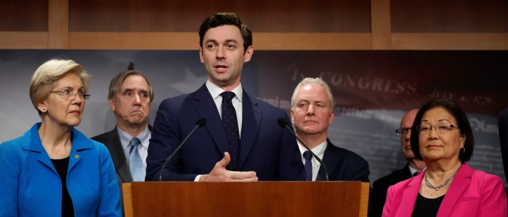 vulnerable-dem-sen-took-credit-for-trump-signed-vets-law.-the-bill